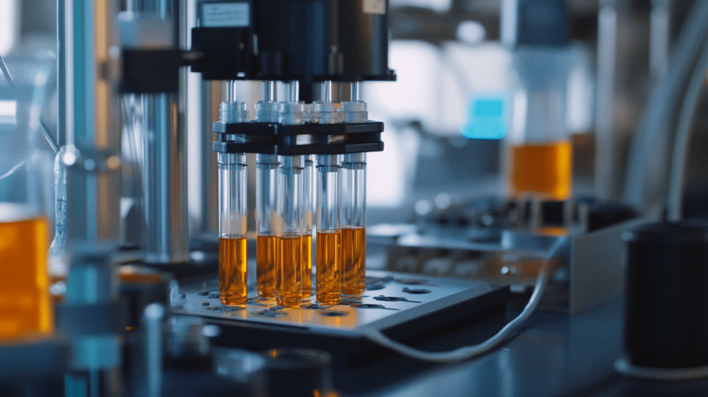 Machine testing for THCA levels