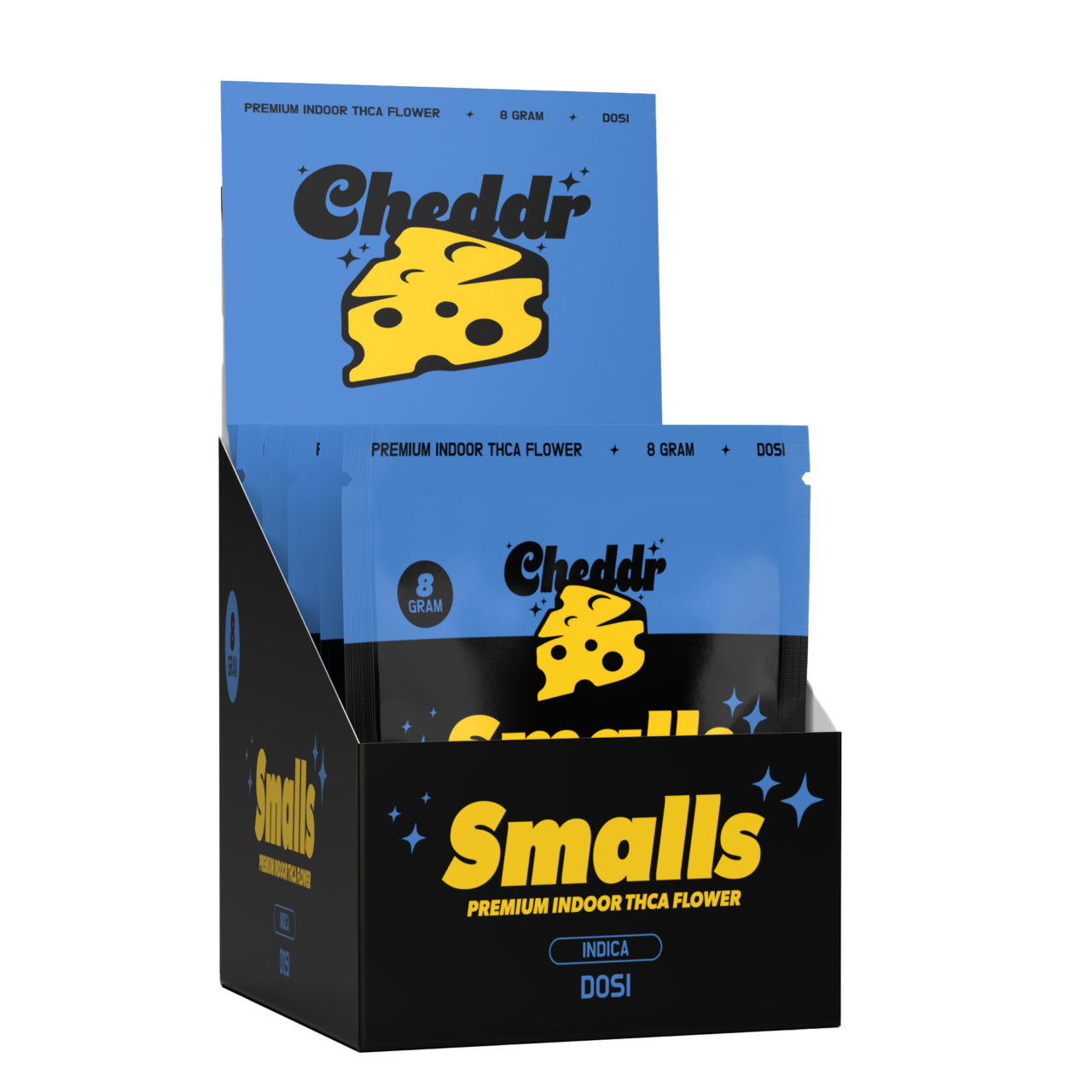 8g Smalls THCa Flower - Dosi - Indica - Image 1