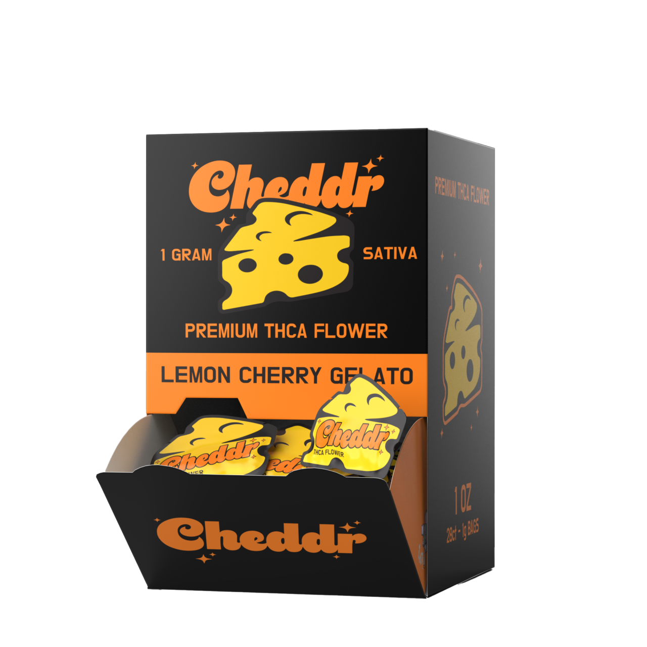 1gram THCA Flower - 28ct - Lemon Cherry Gelato - Sativa - Image 1